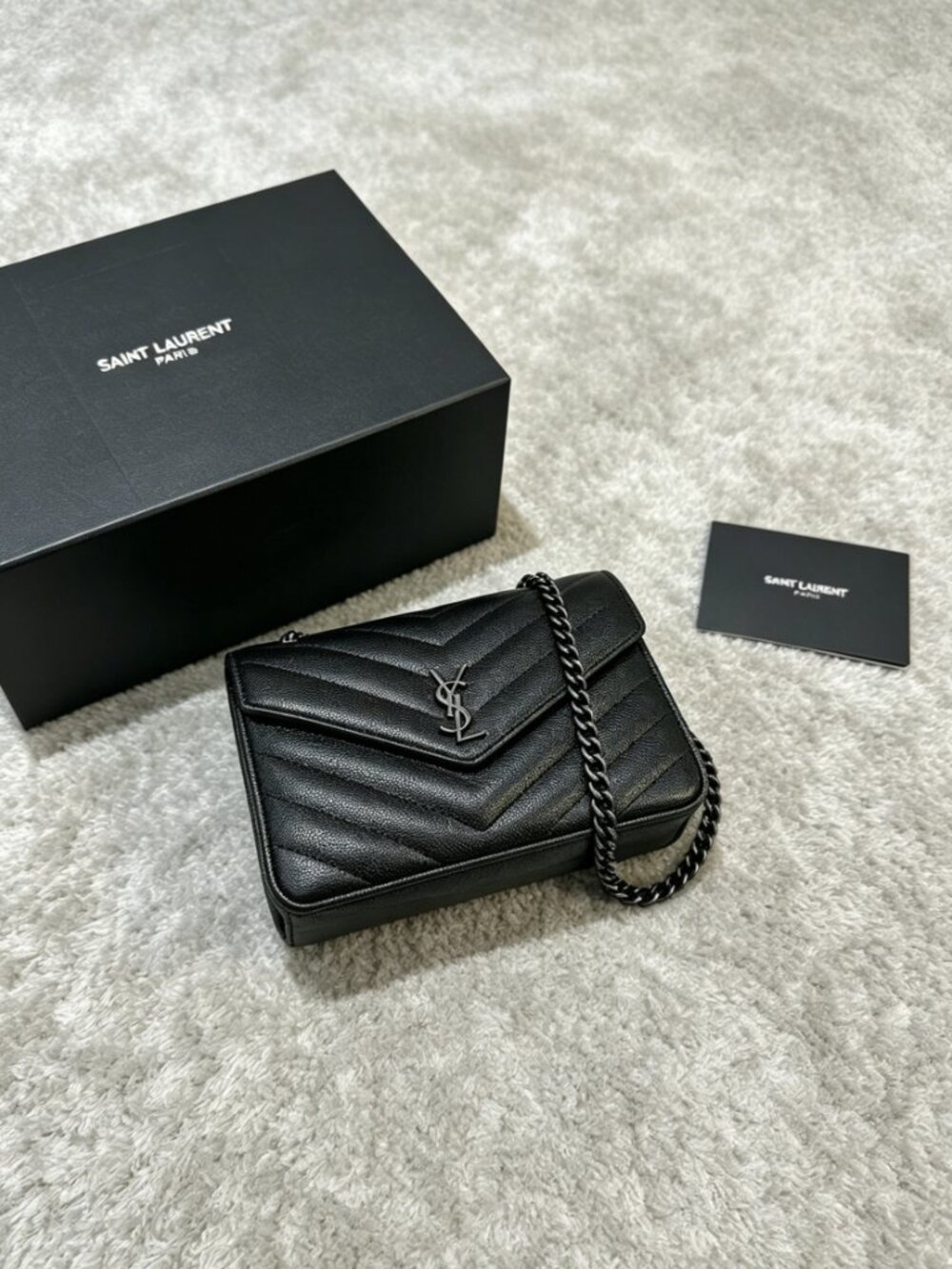 Saint Laurent Envelope Chain Walle Bag - Picture 3 of 5